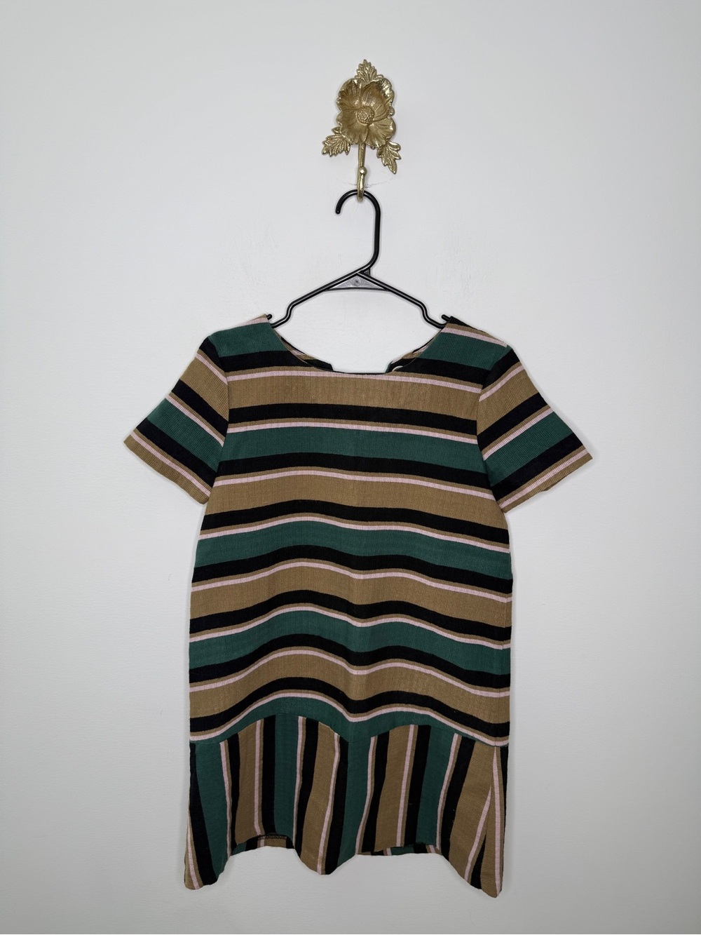 Anthropologie JOA Clea Striped Dress M